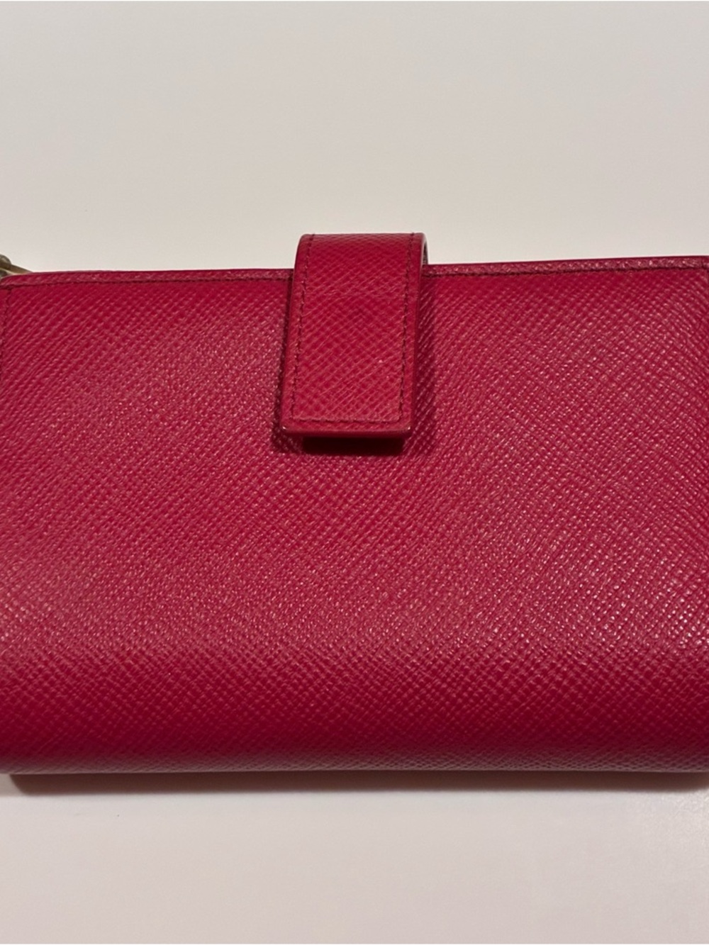Smythson wallet / women/ pink